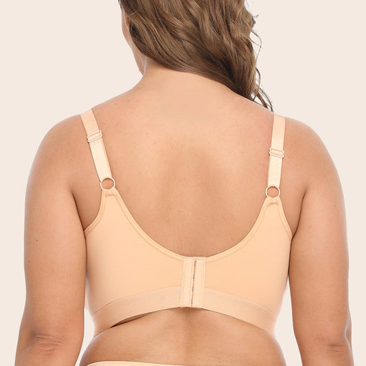 Freedombeauty | New Boutique plus Size Bra B- G Cup Cup-Dividing plus Size Fully Covered Anti-Sagging European and American Underwear