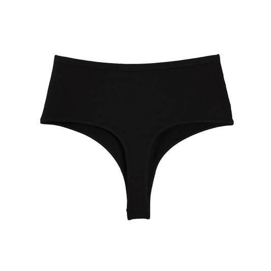 Freedombeauty | Women's Cotton Underwear plus Size High Waist Invisible G-string Breathable High Elastic High Slit Non-Khaki Crotch Briefs in Stock
