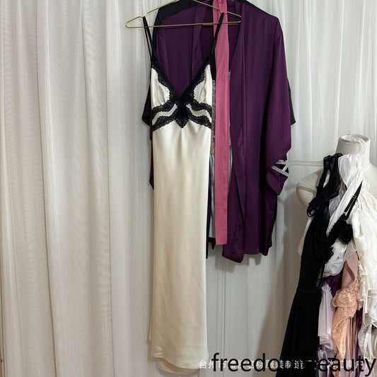 Freedombeauty | 71000 Extra Long Dress in Maillard Color with Removable Chest Pad