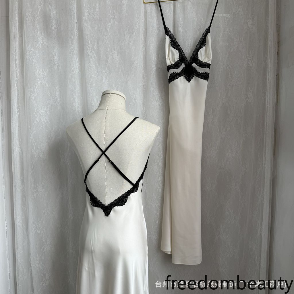 Freedombeauty | 71000 Extra Long Dress in Maillard Color with Removable Chest Pad