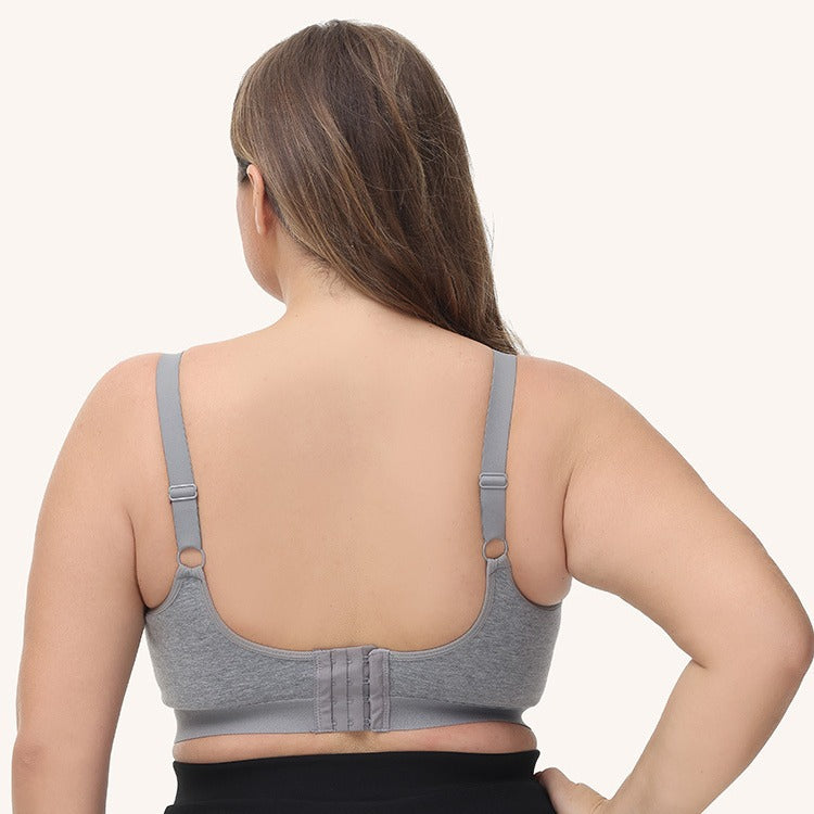Freedombeauty | Direct Supply Stable Wireless Traceless plus Size Bra Full Cup 100.00kg Plump Girls Underwear