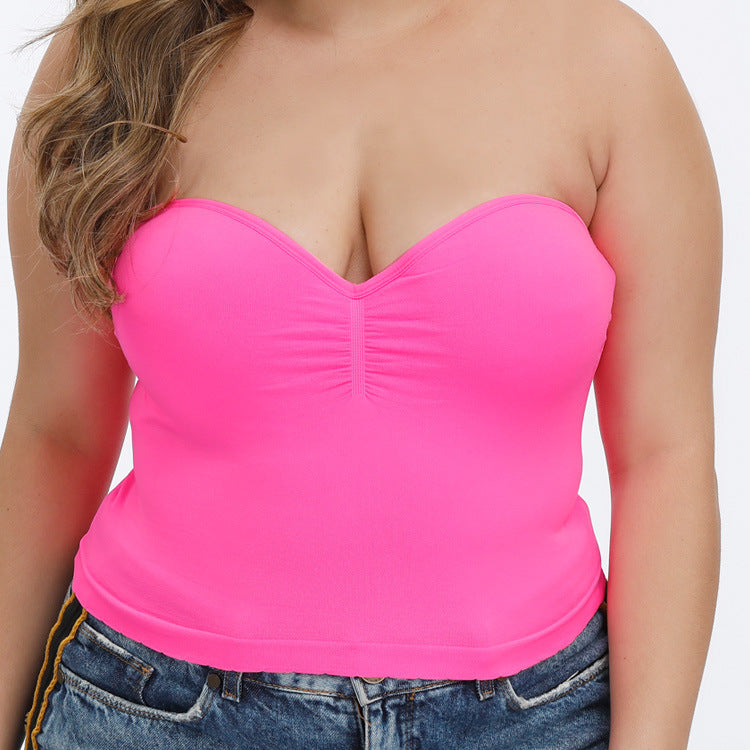 Freedombeauty | European and American Multi-Wear off-Shoulder Strapless Bra Seamless Spaghetti Strap Bra One-Piece Underwear
