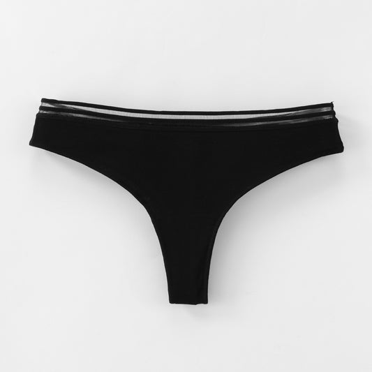Freedombeauty | Dys T-String for Women Underwear Hot Sale 40S Combed Cotton Sexy Lady's Briefs Small Single Processing