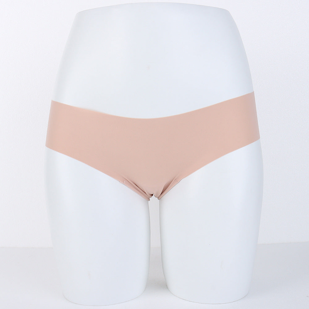 Freedombeauty | New Seamless Underwear Naked Women Sense Comfortable Low Waist Briefs Breathable Quick-Drying in Stock Delivery Supported