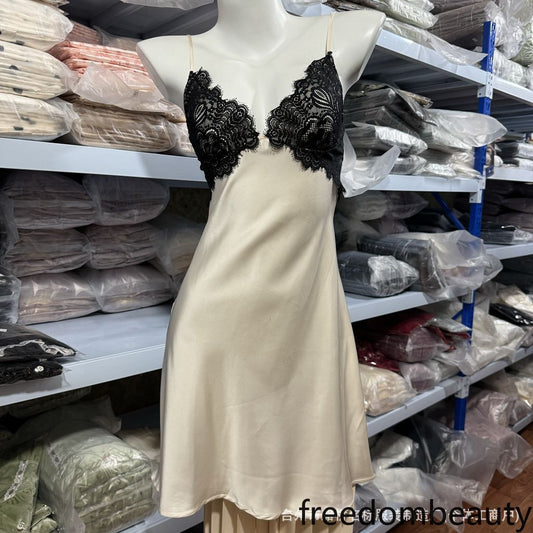 Freedombeauty | 70950 New dress suspender backless source wholesale sex pajamas nightgown, including removable chest pad