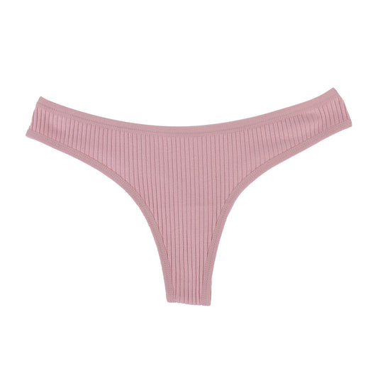 Freedombeauty | New Sexy Thread Cotton T-Back Thongs Customized Breathable Cotton Women's Underwear