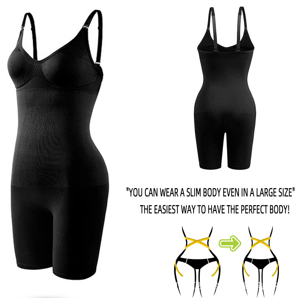 freedombeauty|European and American Shaping Bodysuit Skims Shapewear Push-Up Women's Tummy Control Pants Plus Size Open Crotch Boxer Briefs