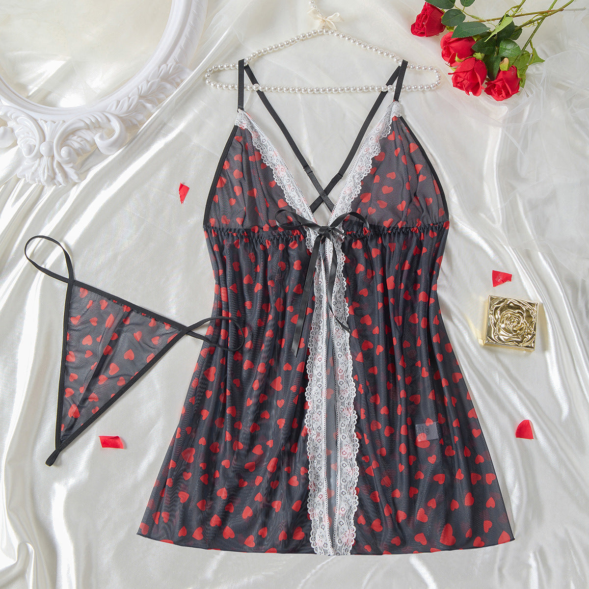 Freedombeauty | Plump Girls plus Size High-End Quality Sexy Sexy Skirts Hot Sale Slip Dress Set plus Size