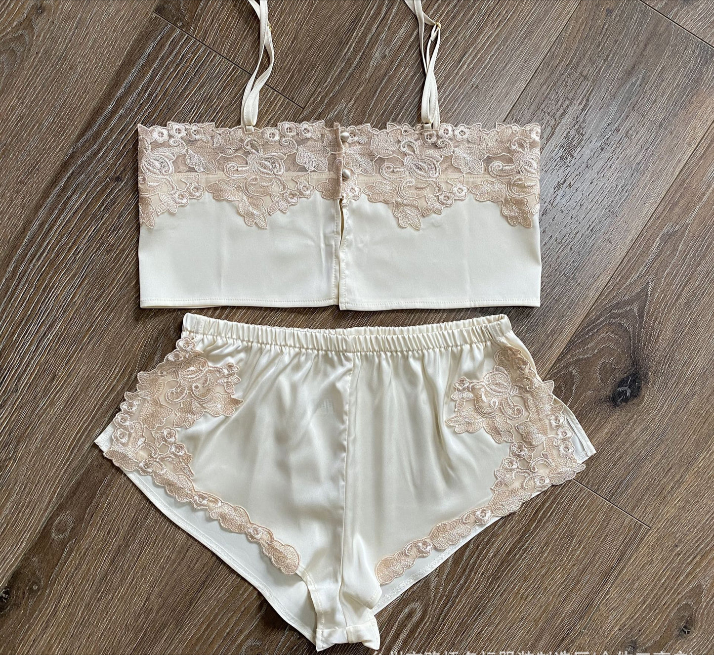 FREEDOMBEAUTY | 7021 Sex Set Pajamas, Sexy Embroidered Pajamas